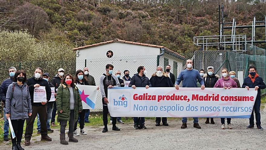 Demanda do BNG onte na minicentral da Castellana.   | // L.O.