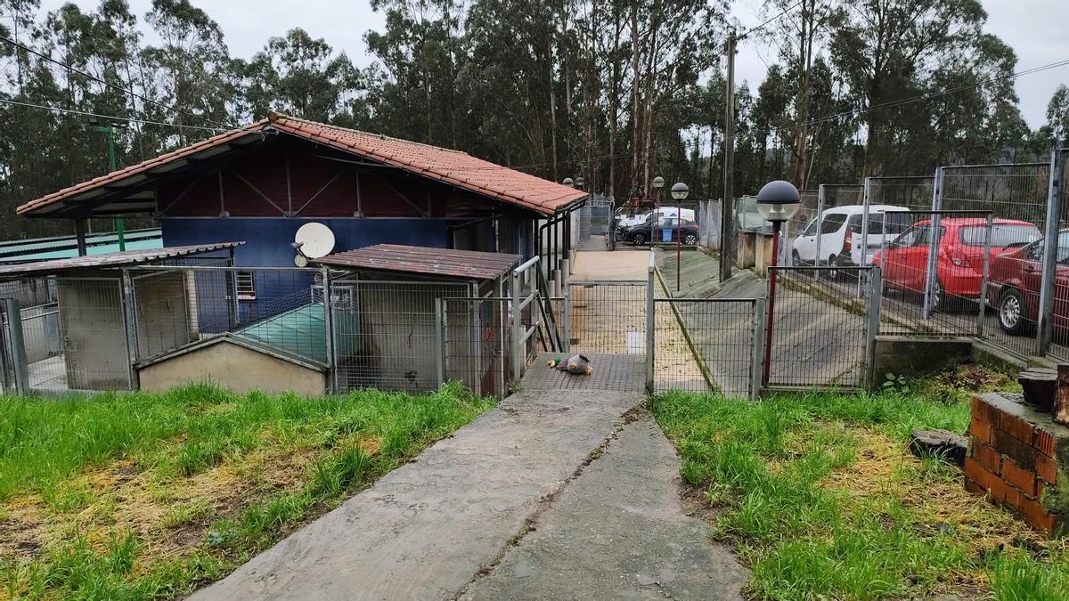 Una vista de las instalaciones de Serín.