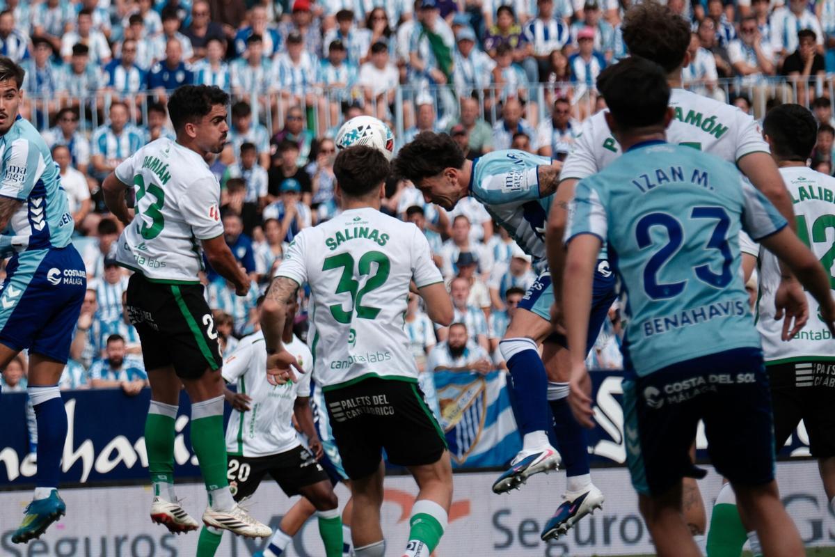 Málaga CF vs Racing de Santander, en imágenes Málaga CF vs Racing de Santander, en imágenes