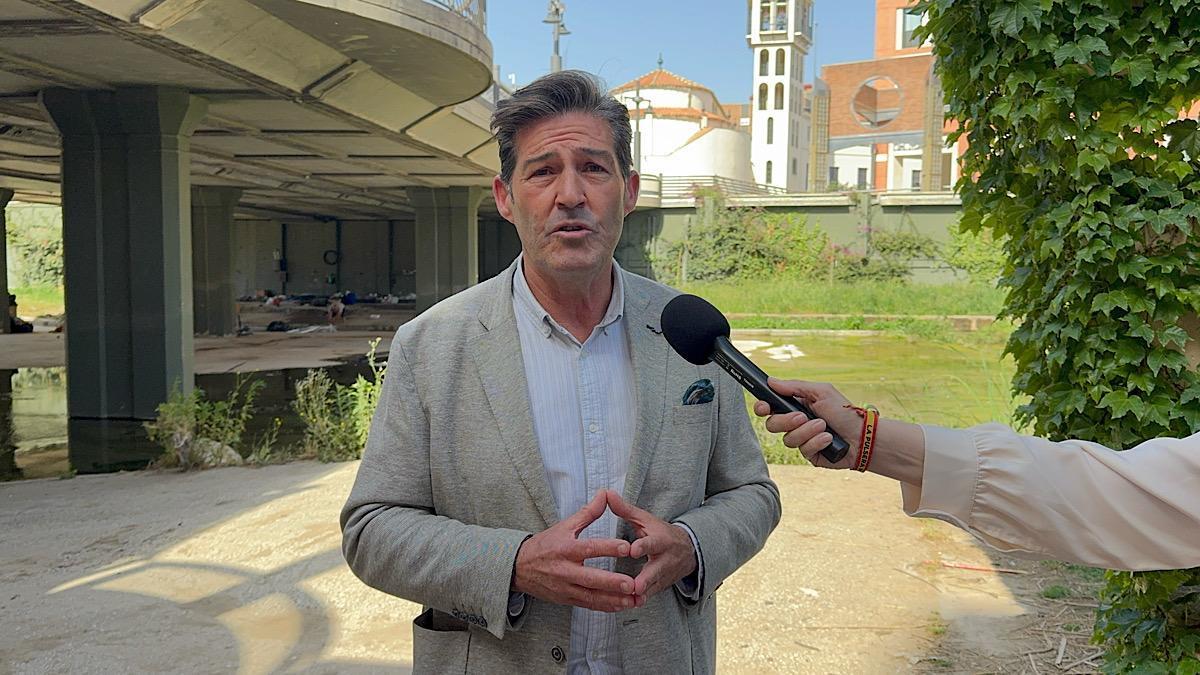El portavoz de Vox en Málaga, Antonio Alcázar.