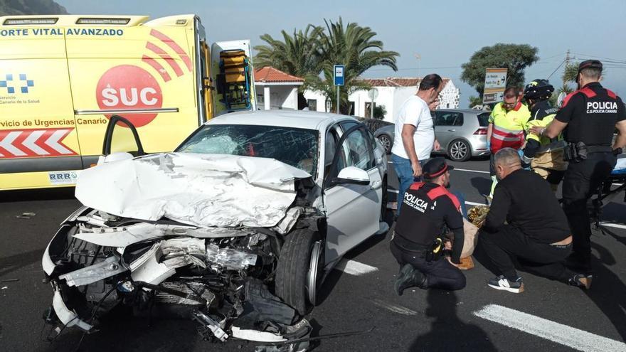 Girl, 5, Seriously Injured in Tenerife Head-On Crash