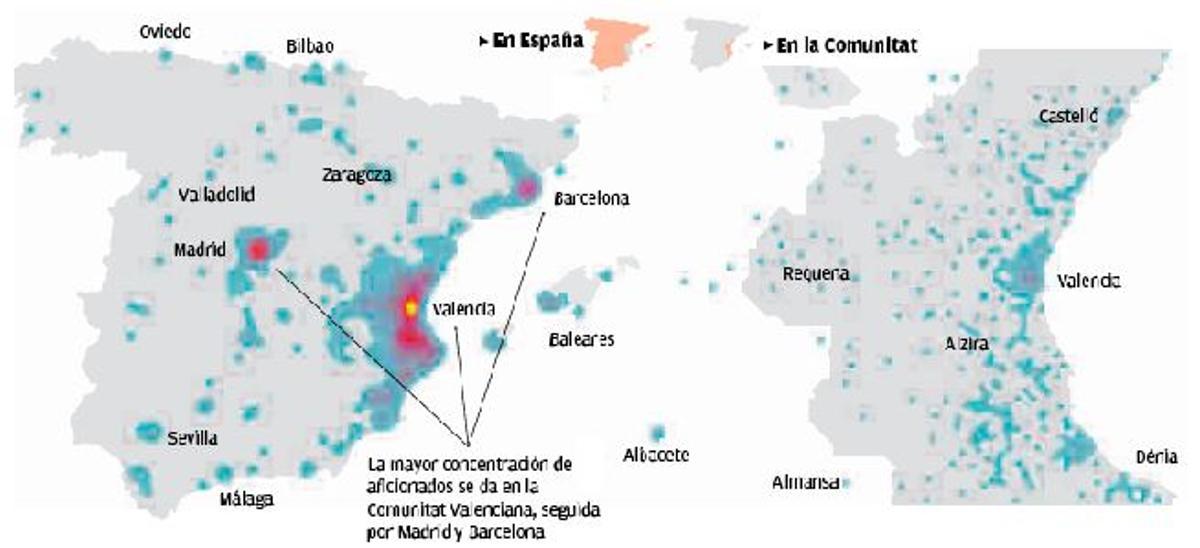 Mapa del valencianismo