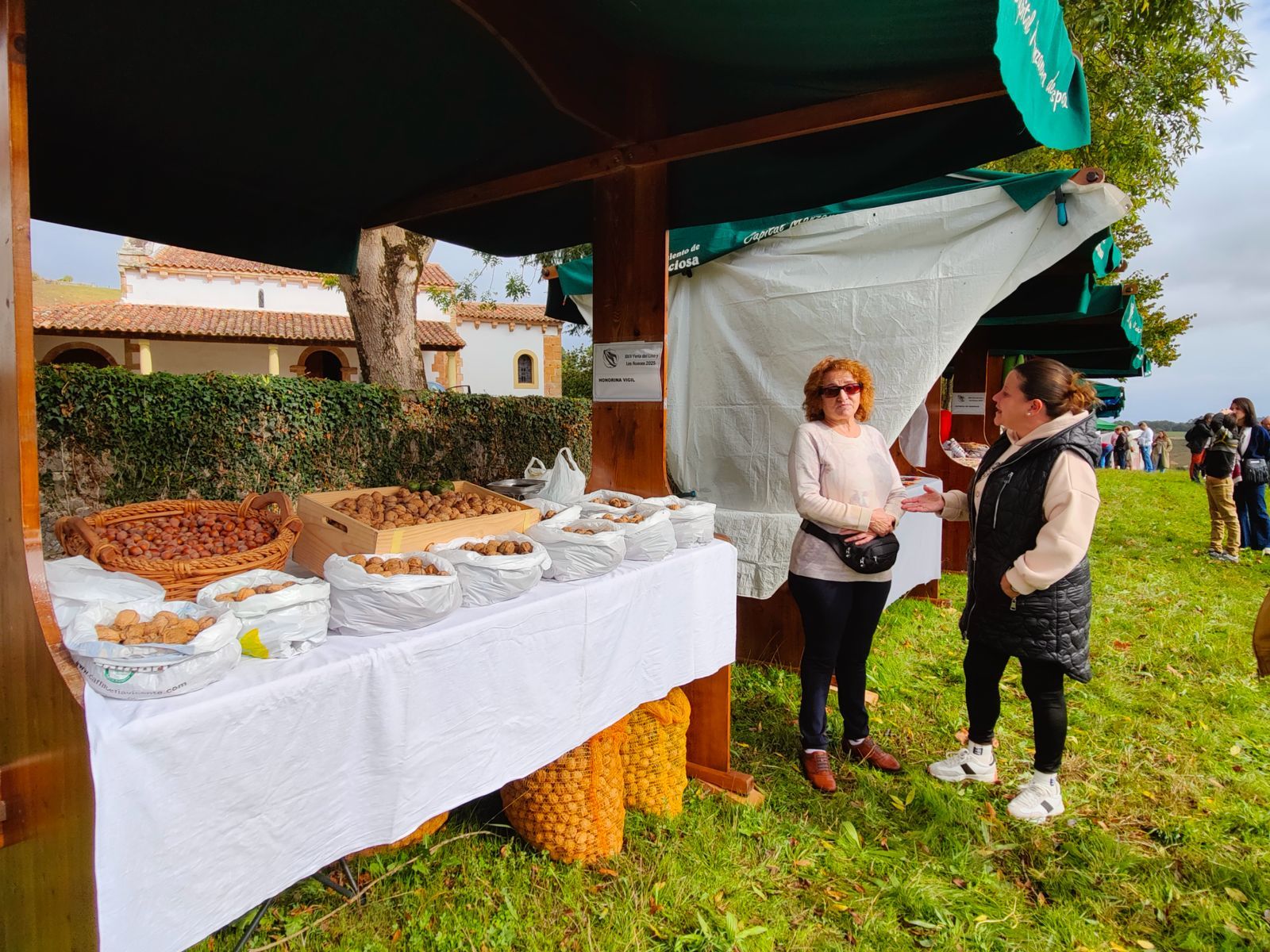 Así vivió Camoca su feria del lino y las nueces