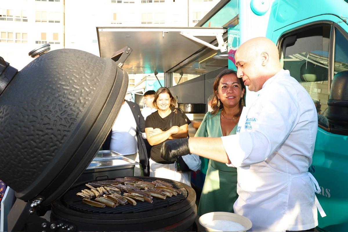 O evento gastronómico acolle unha 'food truck'.