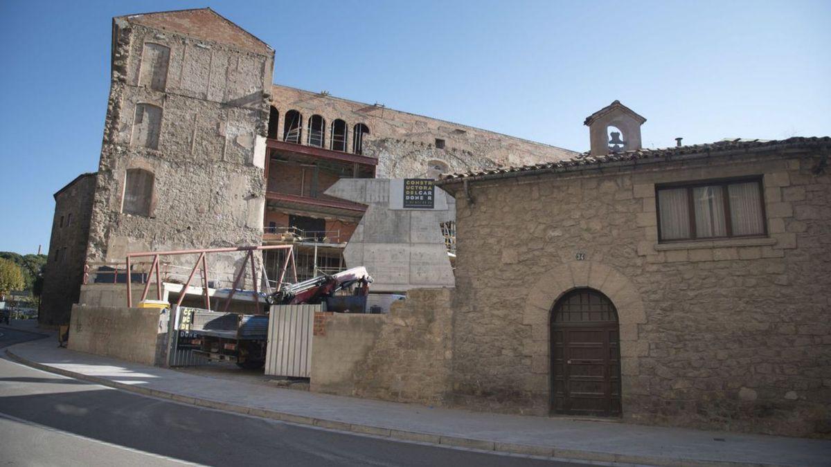 Ledifici del Museu fa dos anys, quan es va començar a muntar l’estructura dels accesos