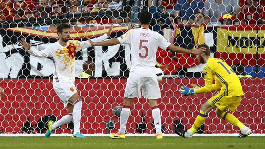 España perdió en el último minuto contra Croacia.