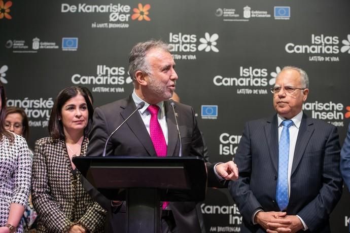 Pabellón de Canarias en la Feria Internacional de Turismo de Madrid FITUR 2020