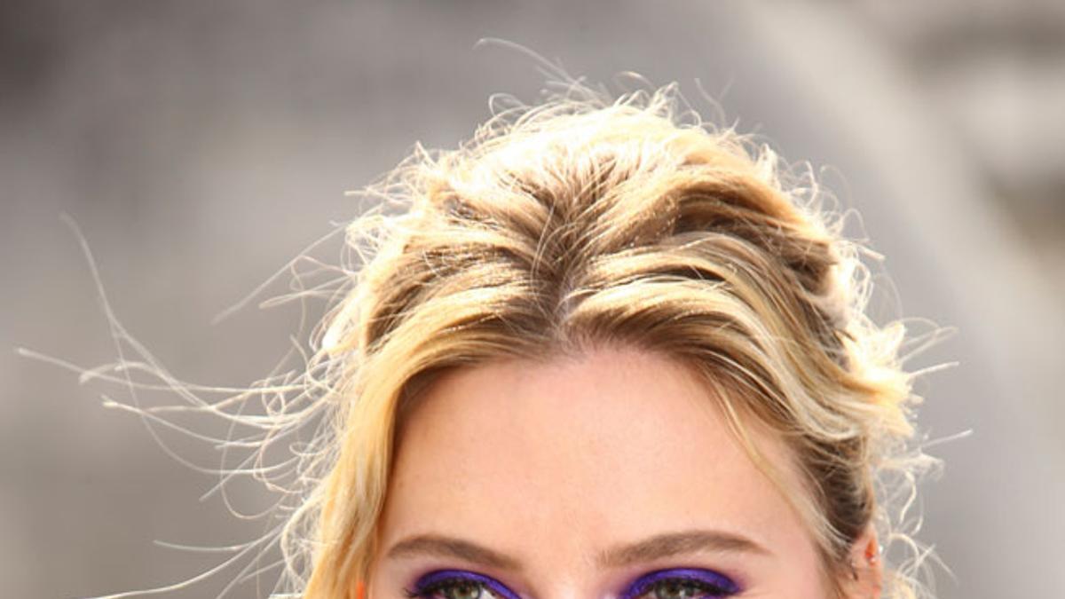 El recogido de Scarlett Johansson en la presentación de 'Vengadores: Endgame' en Londres
