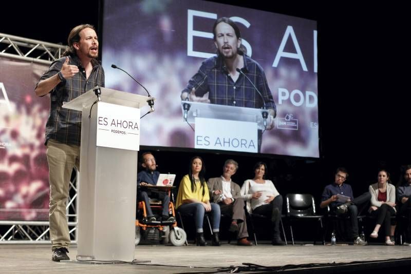 Fotogalería: Mitin de Podemos en Zaragoza