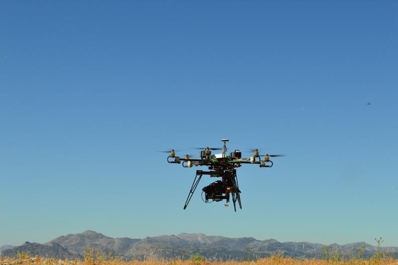 Acinipo a vista de dron