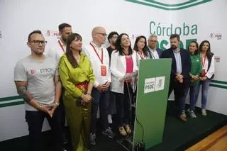 El PSOE de Córdoba mantiene los tres parlamentarios de 2022