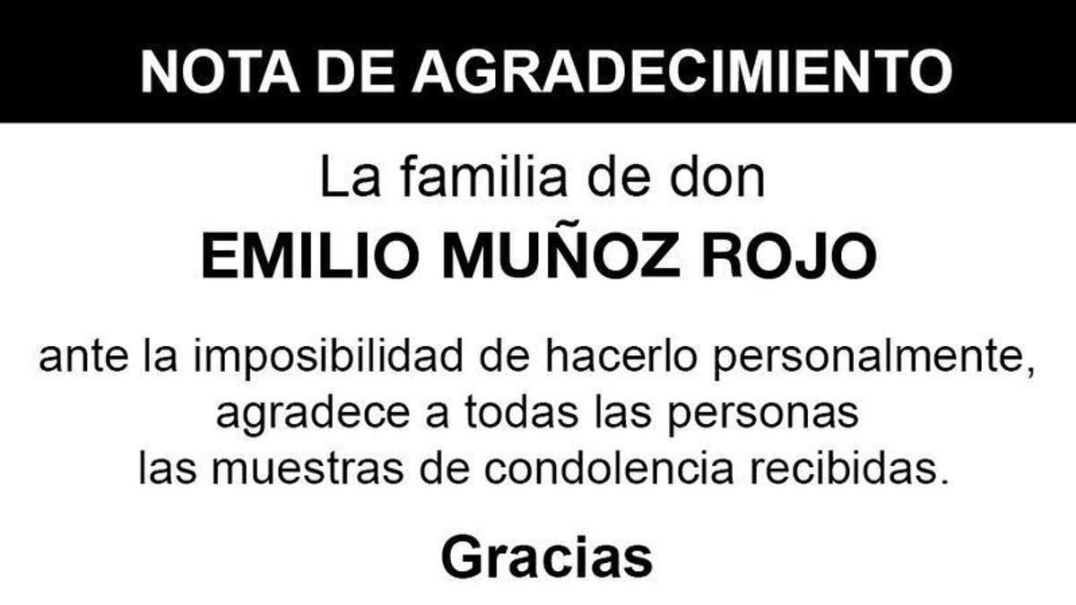Nota Emilio Muñoz Rojo