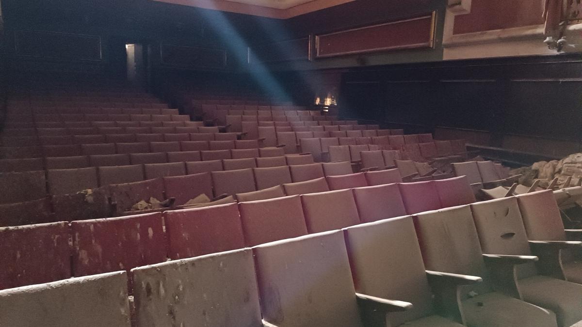 El antiguo cine presenta un deficiente estado estructural