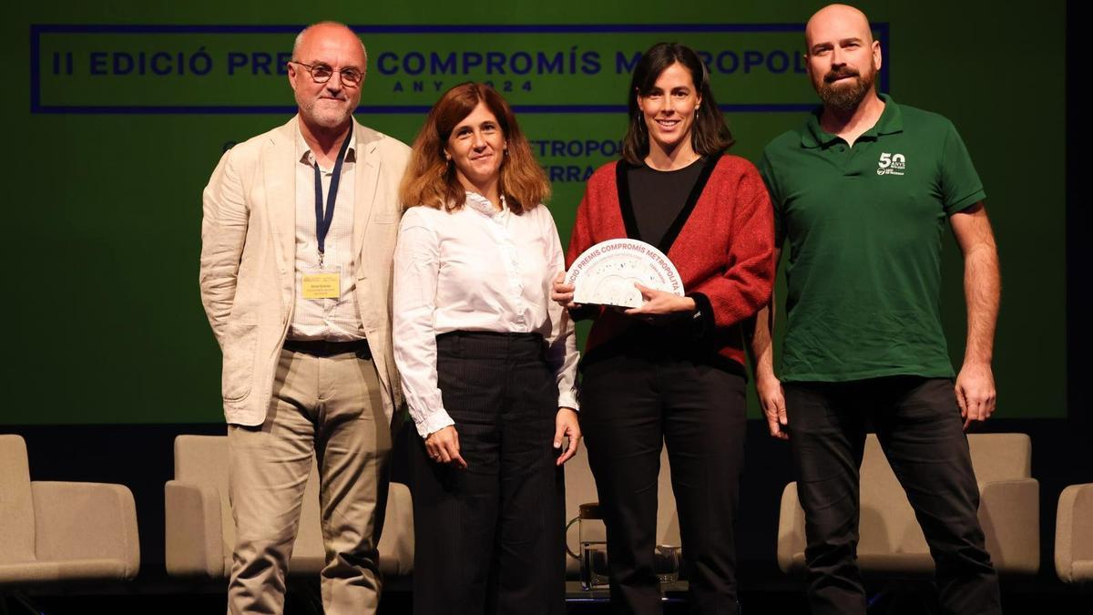 Entrega de la segunda edición de los Premis Compromís Metropolità