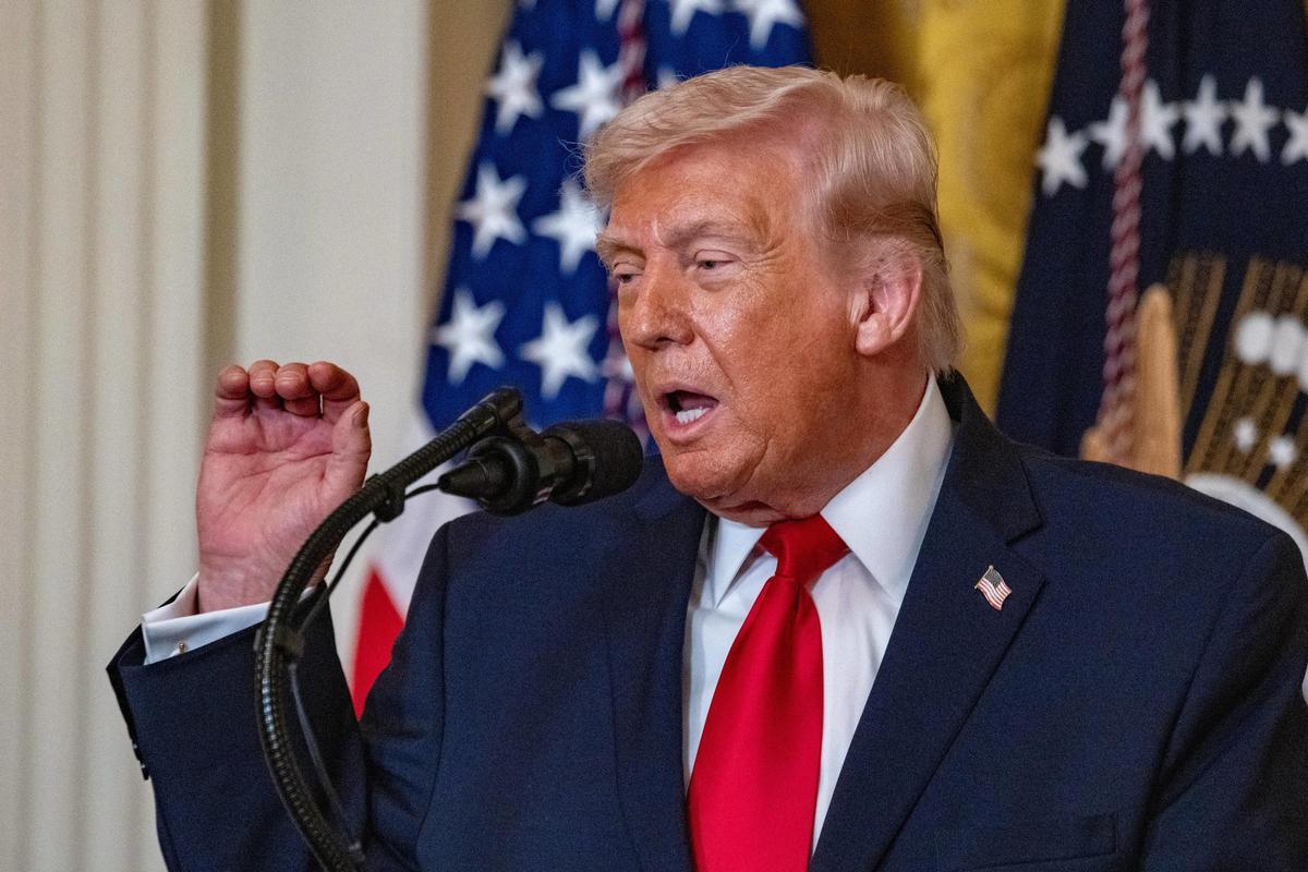 Donald Trump, presidente de EEUU.
