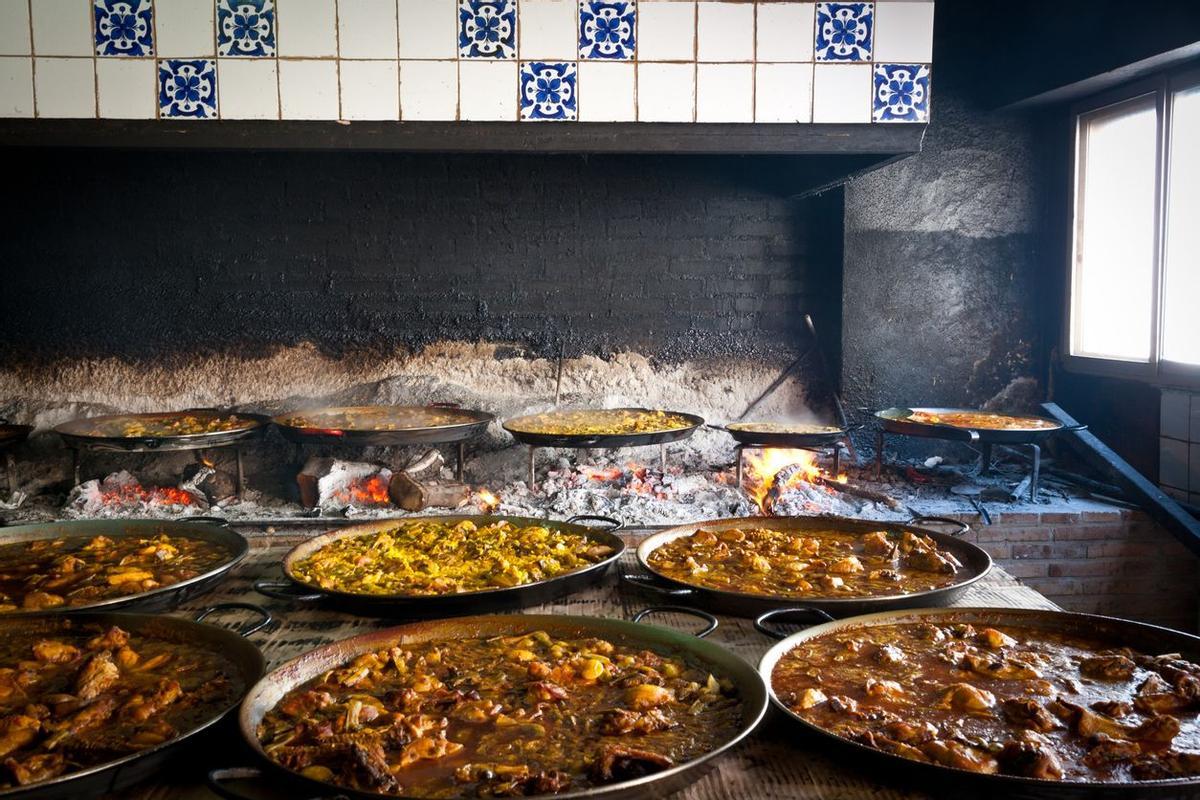 La paella, el plato más típico de Valencia