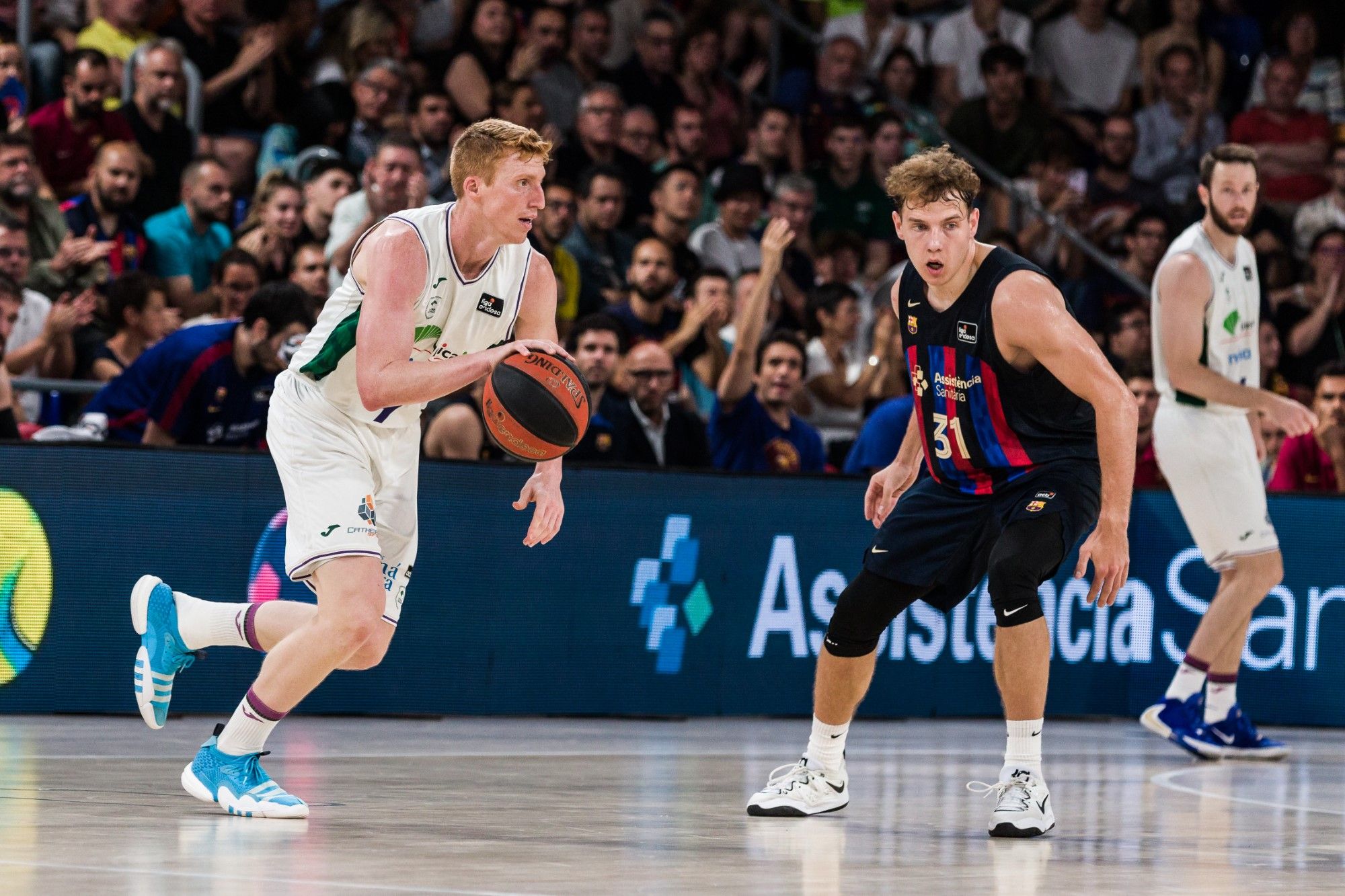 Barcelona - Unicaja, segundo partido de semifinales de la Liga Endesa, en imágenes