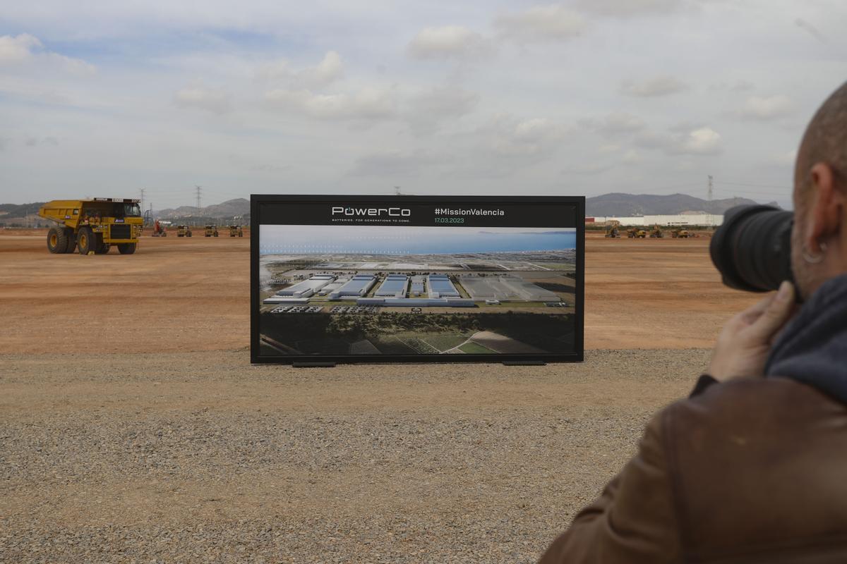 Proyecto de la gigafactroría de Volkswagen en Sagunt.