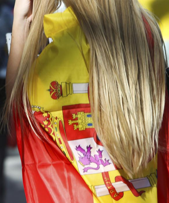 Manifestación de Barcelona por la unidad de España