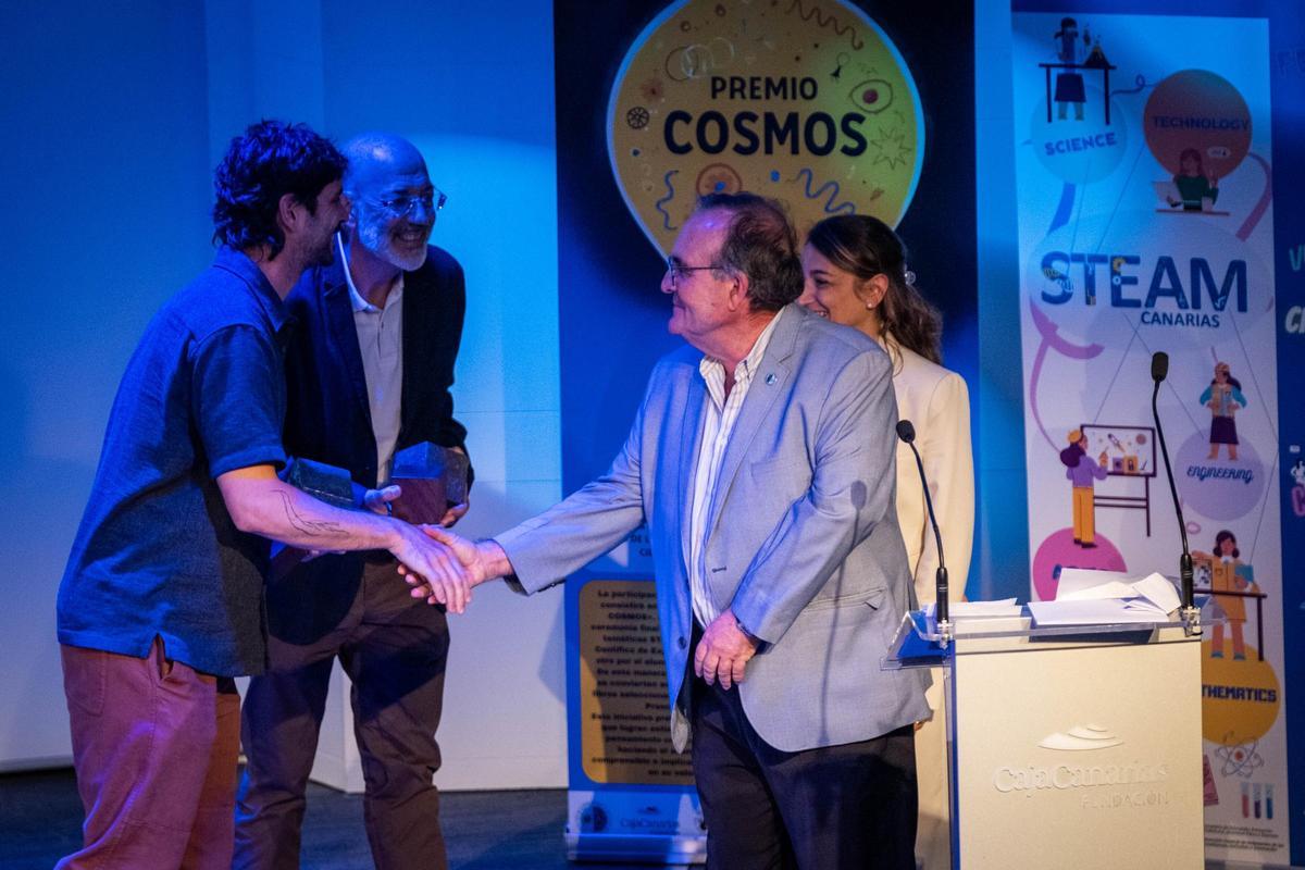 El Instituto de Astrofísica de Canarias celebra la primera edición de los Premios Cosmos El Instituto de Astrofísica de Canarias celebra la primera edición de los Premios Cosmos