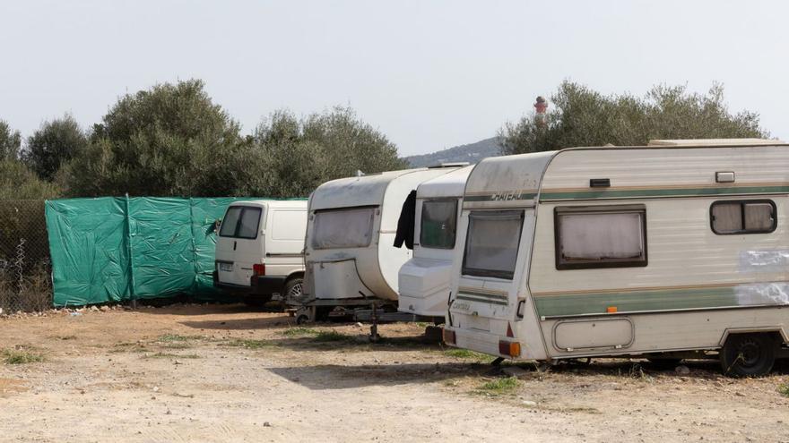 Imagen de archivo de unas caravanas en sa Joveria. | VICENT MARÍ