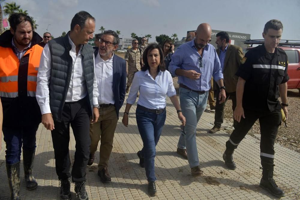 Visita de la ministra de Defensa a Los Alcázares