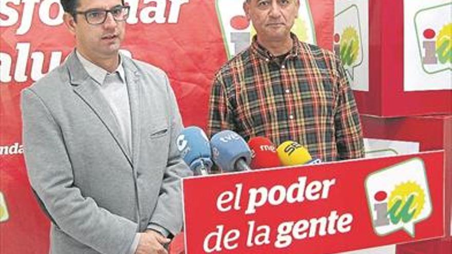 IU reivindica su papel en la defensa del plan Miner