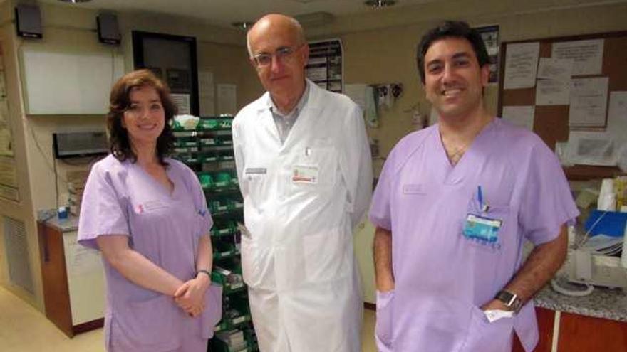 Equipo médico del Hospital General que ha participado en la investigación.