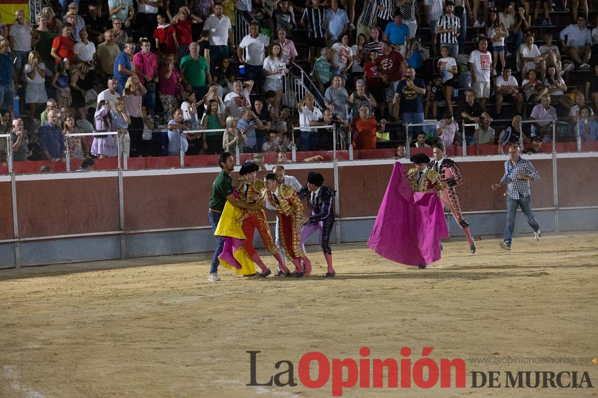 Primera novillada de Calasparra: José Antonio Lavado, Miguelito y José María Trigueros