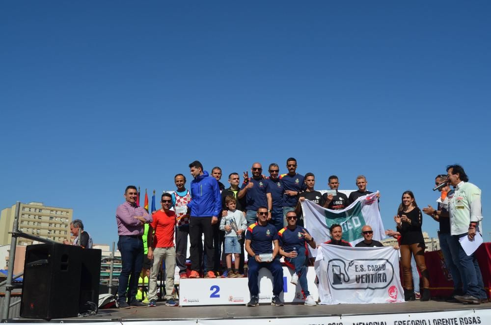 Ganadores de la Media Maratón de Cartagena