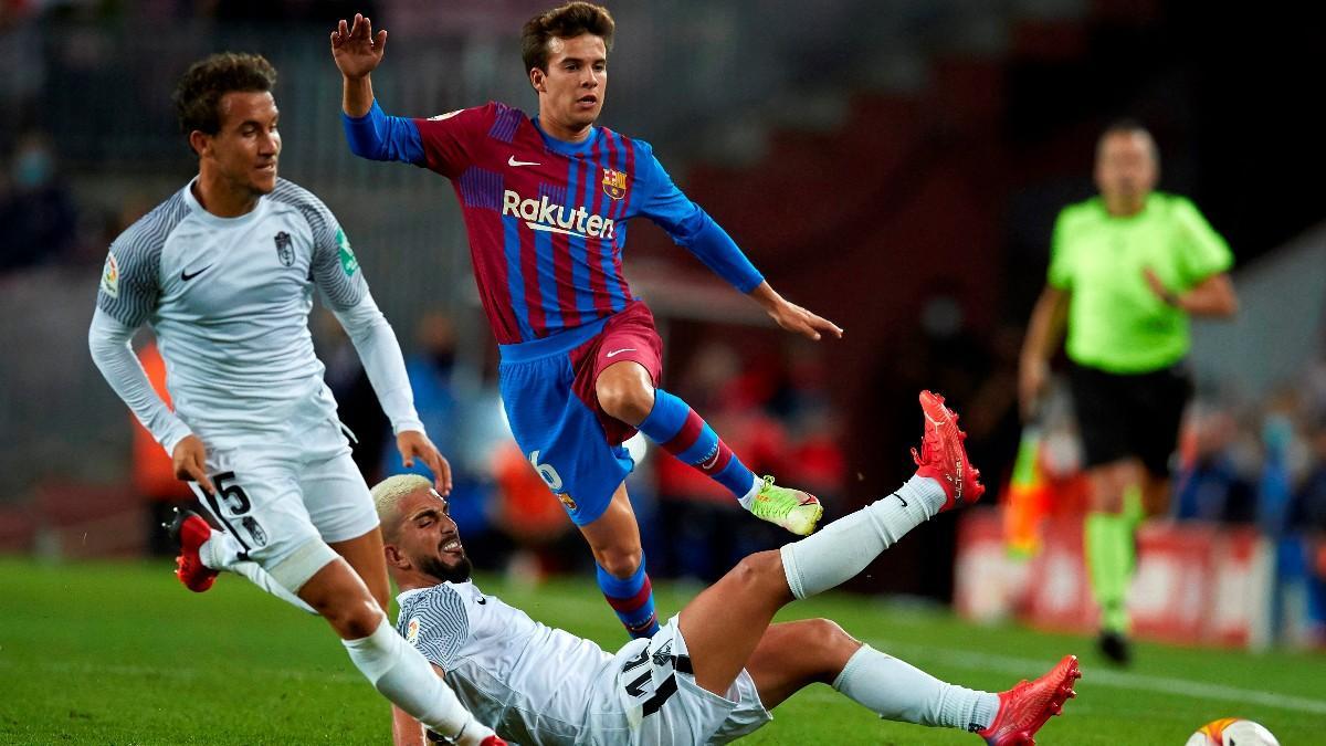 Riqui Puig, en el duelo ante el Granada