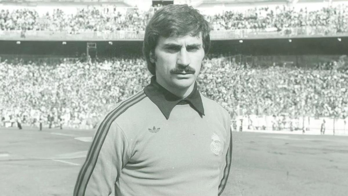 Miguel Ángel, guardameta del Real Madrid entre 1968 y 1986