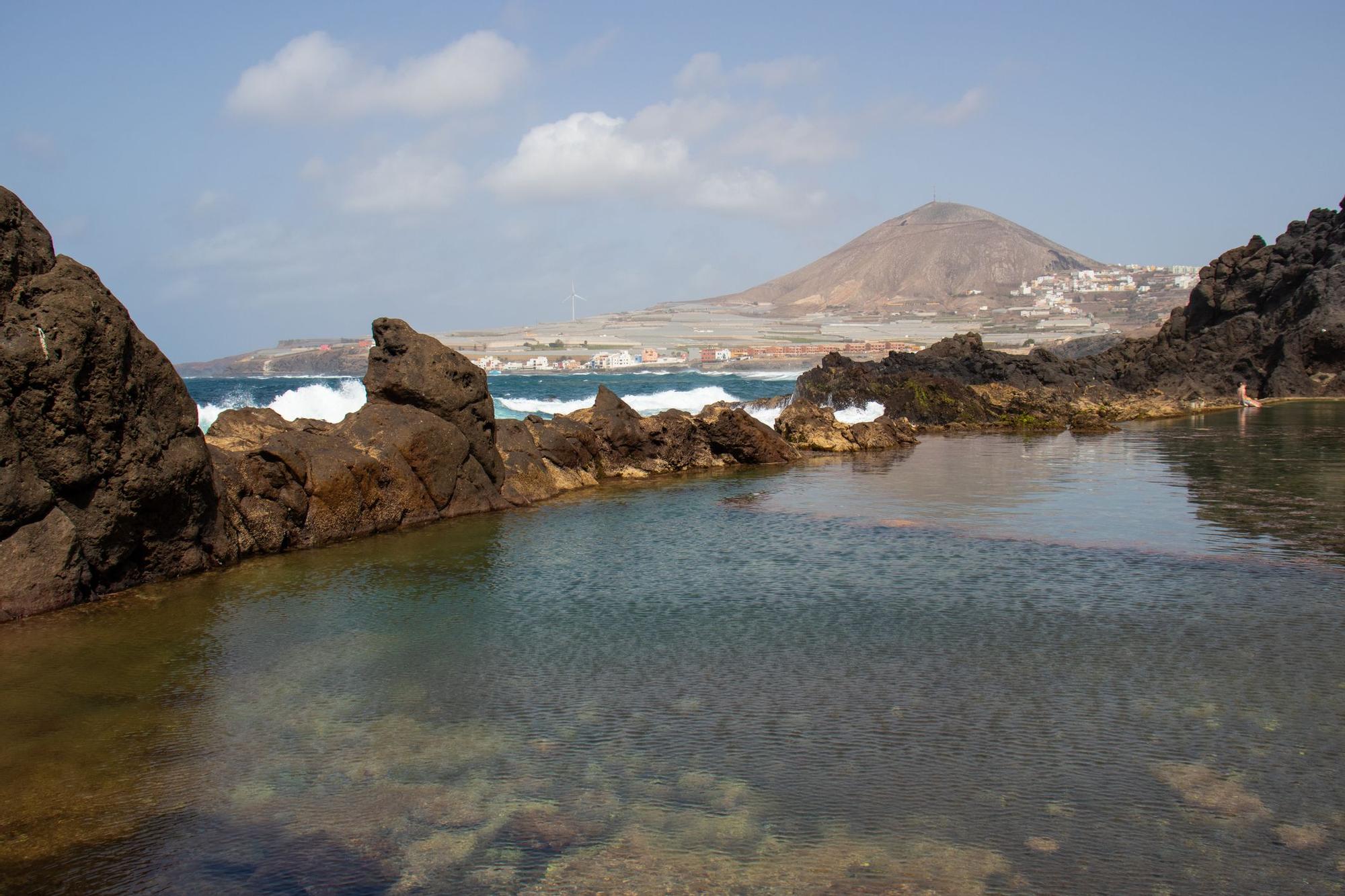 Piscinas naturales en Gáldar.