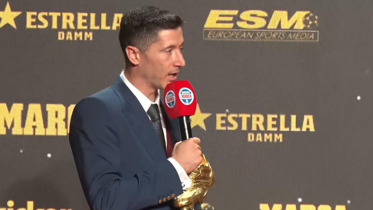 Lewandowski: "Estoy seguro que el año que viene en el Barça será muy bueno"