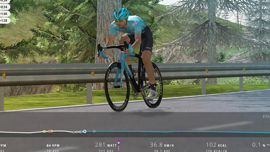 Movistar Virtual Cycling