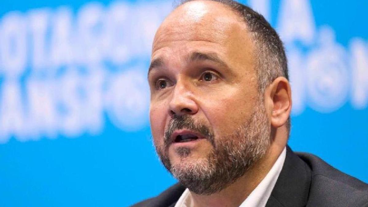 José Antonio Valbuena durante su intervención en el Congreso Nacional de Medio Ambiente