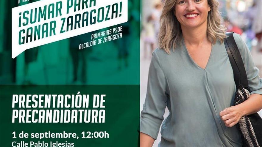 Alegría confirma que optará a ser la candidata del PSOE en Zaragoza