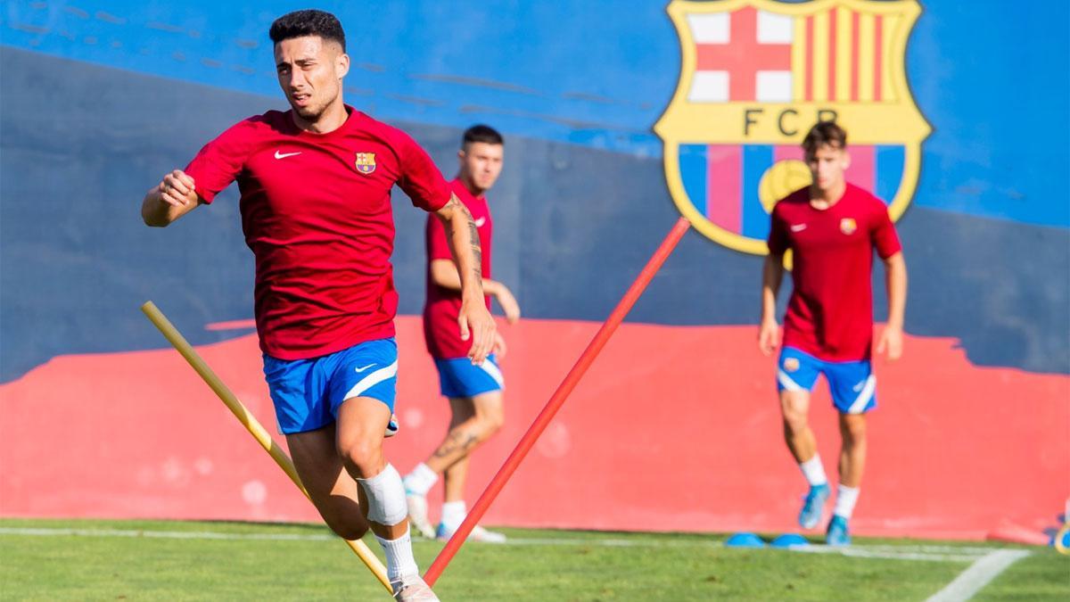 El Barça B se prepara para su último partido de pretemporada