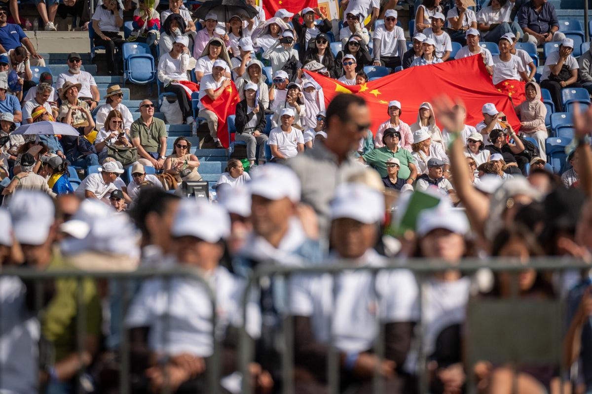 La misa del papa León XIV en el estadio de Gran Canaria