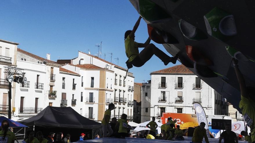 Campeonato de España de Escalada de Bloque y Velocidad y Copa de España de Velocidad en Cáceres