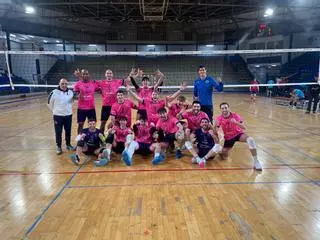 Nuevo éxito del senior masculino del Club Voleibol Hotel Borgia Gandia en la Liga de 1ª Nacional