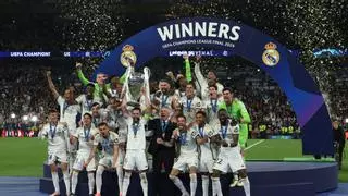 Florentino: "Aquí empieza el camino de la decimosexta, por eso somos el Real Madrid"