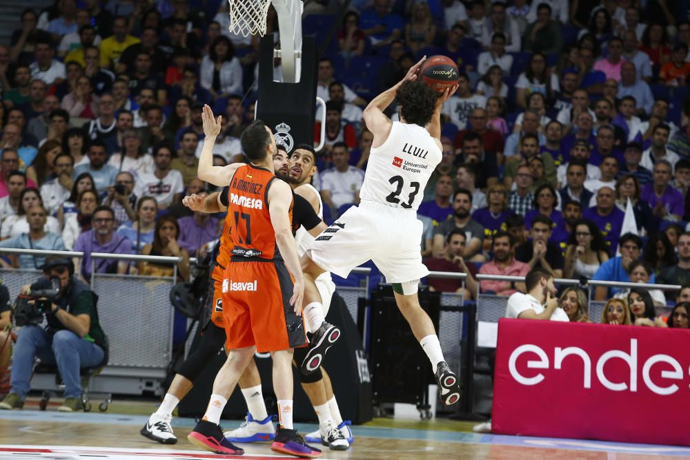 Segundo partido playoffs Real Madrid-Valencia Bask