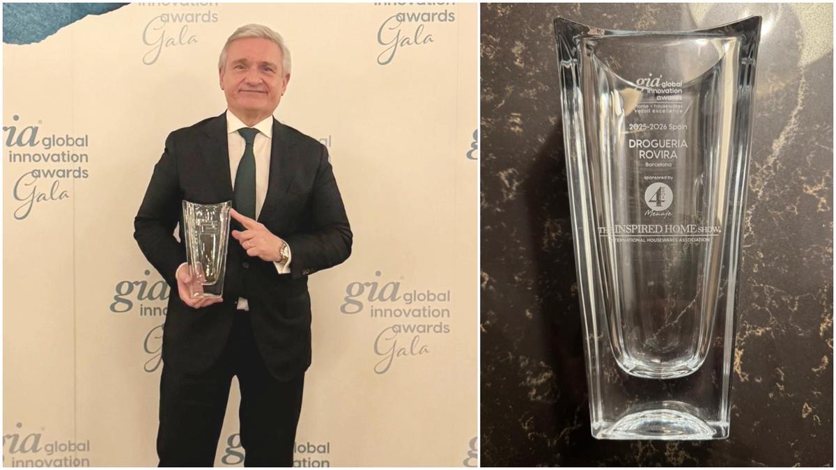 La Drogueria Robira recoge el premio de los Global Innovation Awards (GIA) 2025-2026