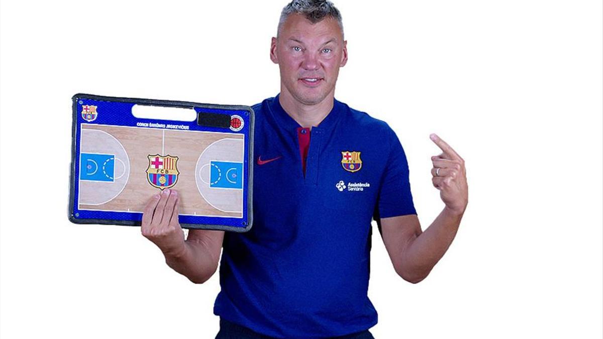 Jasikevicius quiere hacer historia en el banquillo del Barça