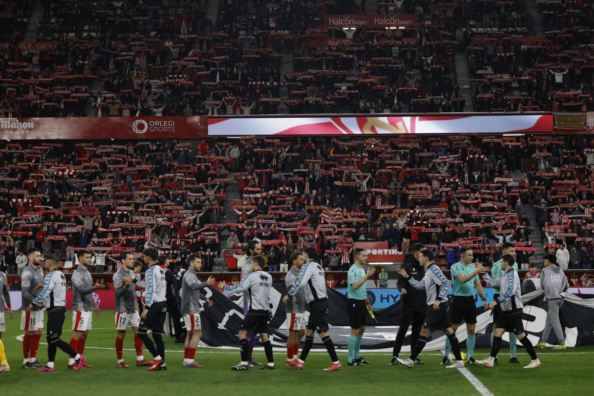 Partido entre el Sporting y el Castellón
