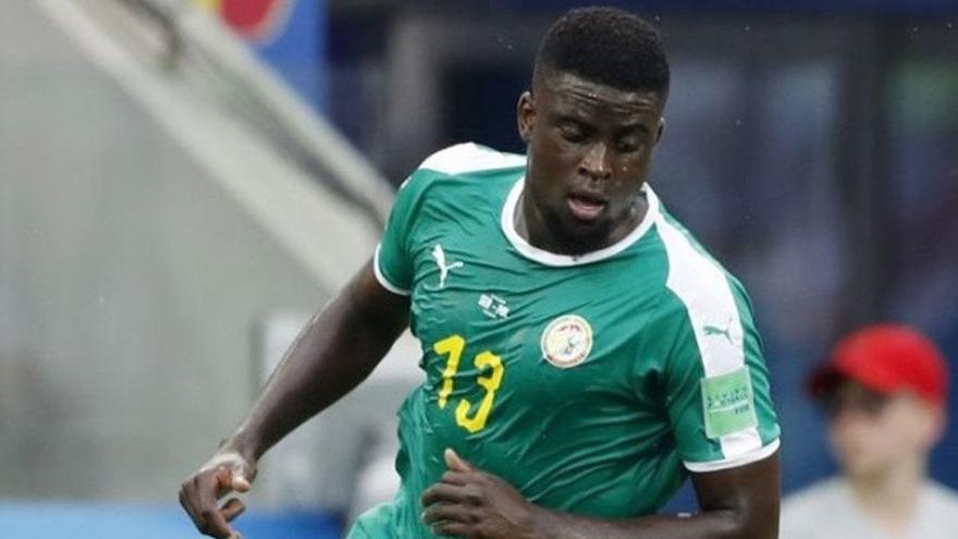 Alfred N&#039;Diaye durante un partido con su selección.