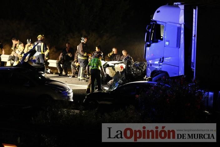 Grave accidente en Sangonera la Seca