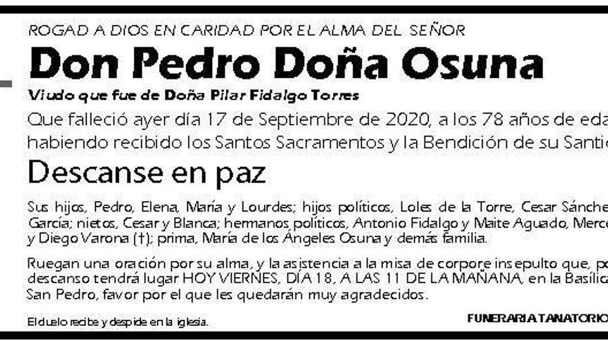 Pedro Doña Osuna