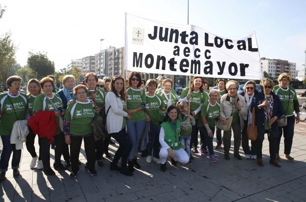 Las imágenes de la marcha contra el cáncer